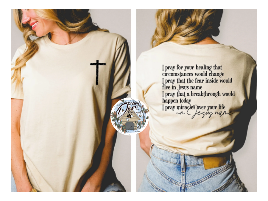 In Jesus' Name w/pocket