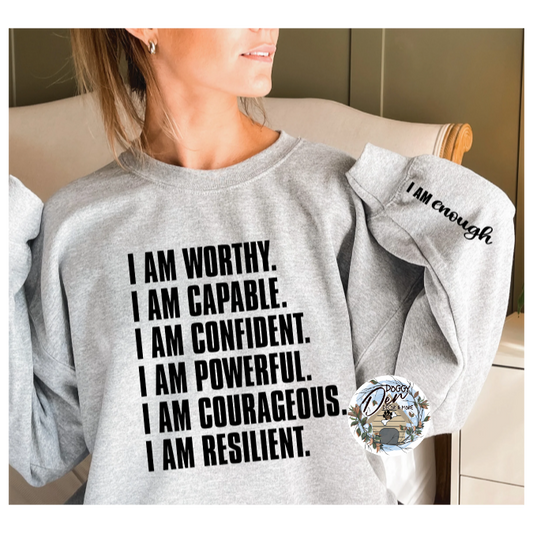 I Am Enough w/ sleeve