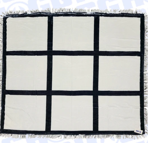 9 Panel Customizable Flannel Blanket